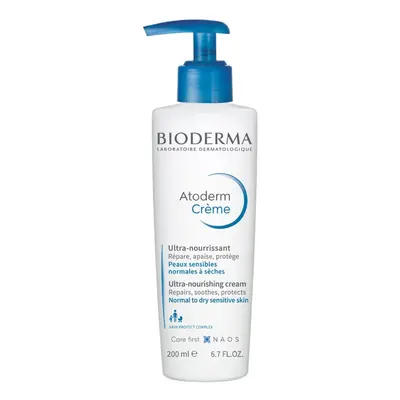 Bioderma Atoderm Moisturising Cream Smooth, Non-sticky Texture 200ml