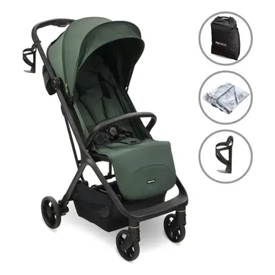 MBX7 Max Auto-Fold Stroller - Forest Green