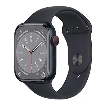 Apple Watch Series (GPS + Cellular 45mm) Smart watch - Midnight Aluminium Case with Midnight Spo