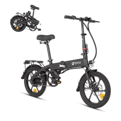 DYU A1F Pro Inch Electric Folding Bike 250W 36V 7.5Ah City E-Bike