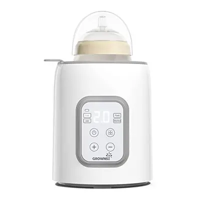 Bottle Warmer 8-in-1 Fast Baby Milk Warmer and Steriliser with LCD/Timer, Warms Evenly, Food War