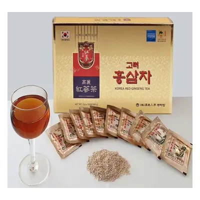 (100ea x 1ea) Korean Red Ginseng Instant Tea Bag Pack Or Packets (3gr Each)