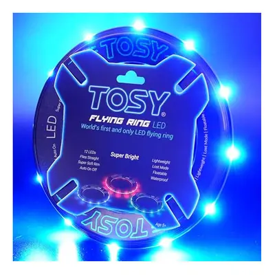 Flying Ring - LEDs, Super Bright, Very Soft & Phosphorescent Rim, Auto Light Up, Safe, Waterproo