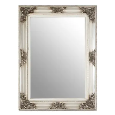 Premier Housewares Rectangular Wall Mirror/ Classic Mirrors For Bathroom / Bedroom / Garden Wall