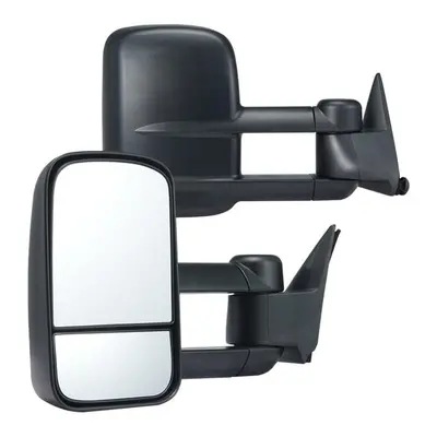 Vevor QY19881998GMCRF6EV0 Left & Right Towing Mirror for Chevrolet Silverado, Black