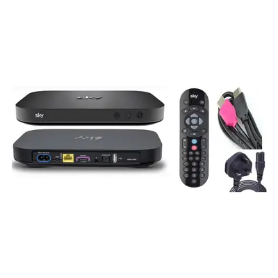 SKY Q MINI TV BOX INCLUDES SKY Q VOICE REMOTE HDMI AND POWER CABLE