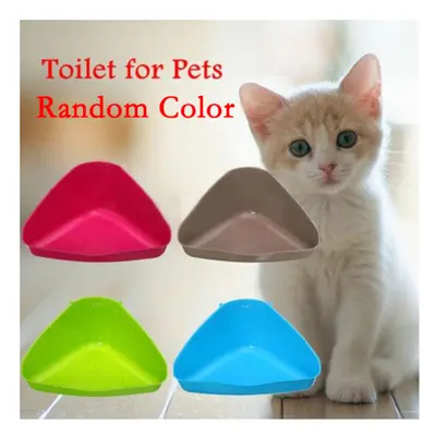 Pet Corner Toilet Litter Tray Box Pet Toilet for Cat Mouse Rat Rabbit Hamster Small Animal Pet