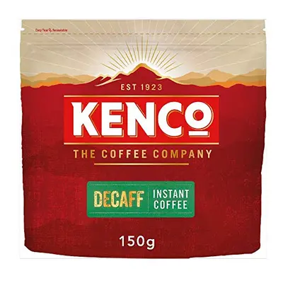 Kenco Decaff Instant Coffee Refill 150g (Pack of 6, Total 900g)