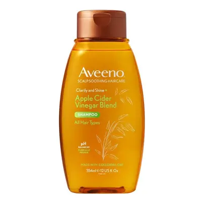 Aveeno Itchy Scalp Soothing & Clarifying Shampoo with Apple Cider Vinegar for Greasy Hair 354ml