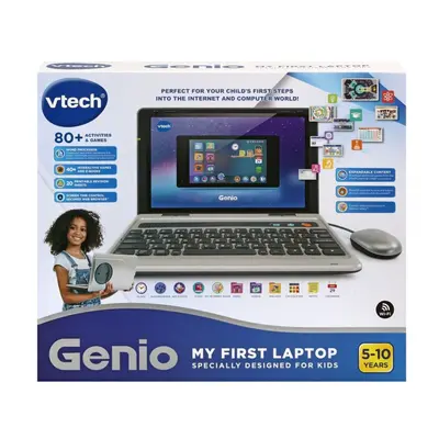 Vtech Grey Genio My First Laptop Playset