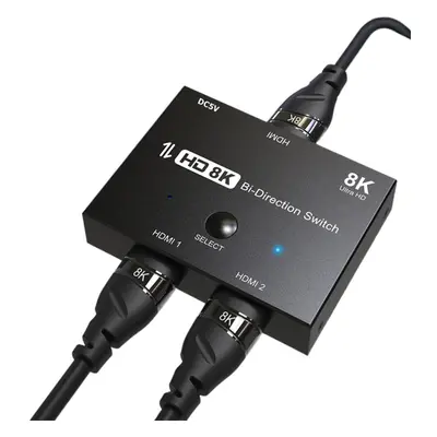 HD 8K HDMI-Compatible 2.1 Bi-Directional Switch in out/1 in out 8K@60Hz 4K@120Hz Splitter High S