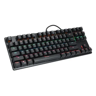 Wired Mechanical Keyboard Keys Hot Swappable Blue Switch Suspended Keycaps RGB Backlit Gaming Ke