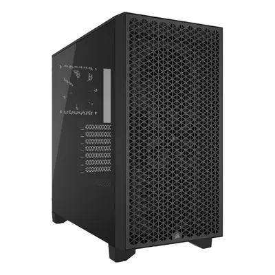 3000D AIRFLOW Mid-Tower PC Case â 3-Pin Fans â Four-Slot GPU Support â Fits up to 8x 120mm