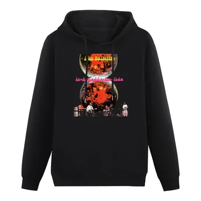 (Large) Men's Iron Butterfly In a Gadda da Vida Pullover Hoodies Long Sleeve Sweatshirts