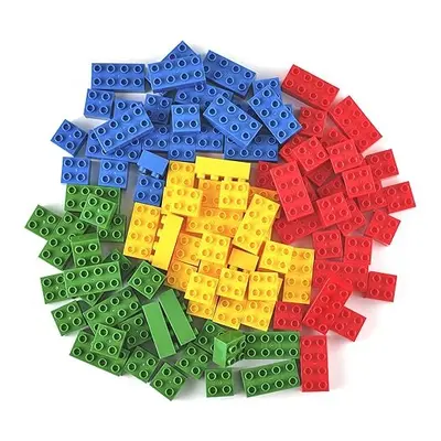 Large Building Blocks Compatible with LEGO DUPLO Big Bricks Set For Ages and Up, Pieces | Large 