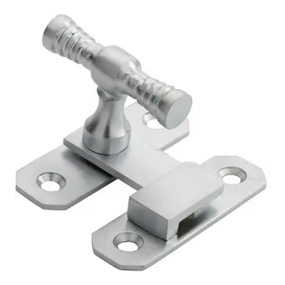 Window T Handle Fastener x 19mm Satin Chrome Cabinet Door Lock