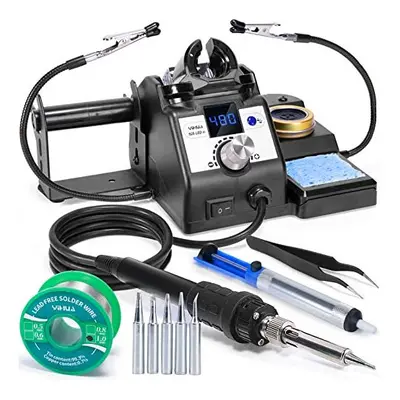 YIHUA 926LED IV 60W Digital Soldering Iron Station Kit w Temperature Stabilization for Soldering