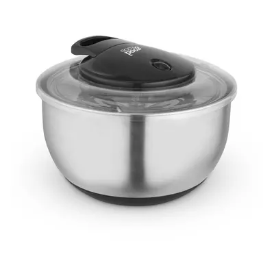 Good Food in partnership with Tower Salad Spinner, Litre, Stainless Steel GF847071