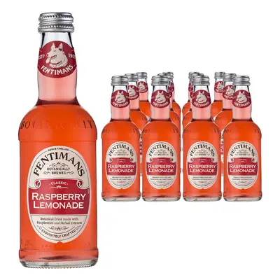 Fentimans Raspberry Lemonade - Botanically Brewed Soft Drink - Exquisitely Crafted & Refreshing 