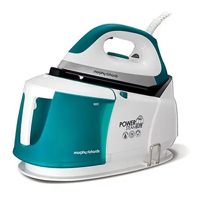 Morphy Richards Steam Generator Iron Power Steam Elite with Auto Clean and Safety Lock, Green/Wh