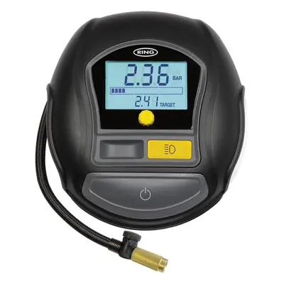 12V Fast Tire Inflator Air Compressor Car Pump with Preset Digital Pressure Gauge, Memory Functi