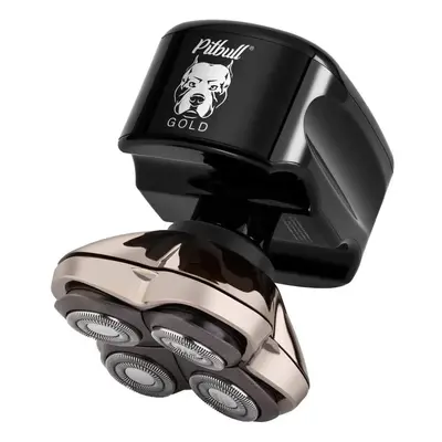 Skull Shaver Pitbull Gold PRO Mens Electric Head and Face Shaver