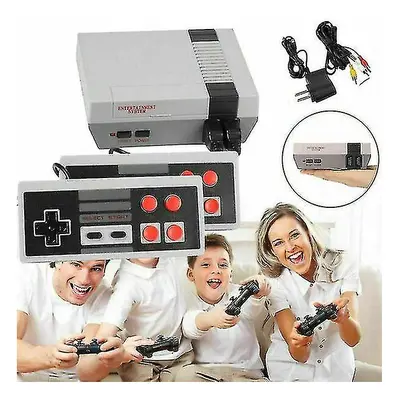 Game Console Built-in Mini Classic Nes Games W/ Controllers Retro Kid Gift