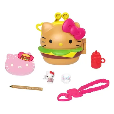 Hello Kitty Sanrio GVB28 Hello Kitty and Friends Minis Hamburger Diner Playset