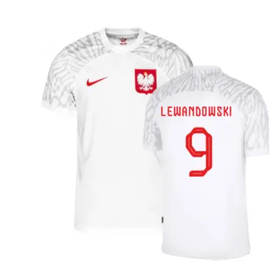 (XXL) Poland Home Shirt (Lewandowski 9)