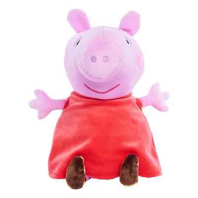 109261009 Pig PlÃ¼sch mit, 25cm Plush Peppa with Sound, cm, Red