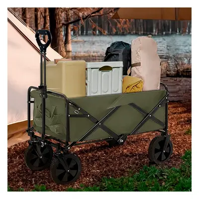 (Khaki) Neo Foldable Collapsible Garden Festival Cart