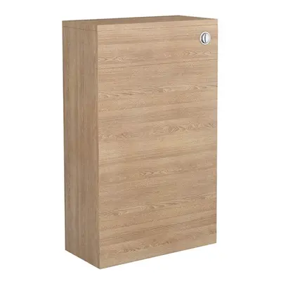 NRG 500mm Light Oak Toilet Back To Wall WC Unit Bathroom Furniture