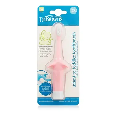 Dr Brown's Options Toothbrush Pink