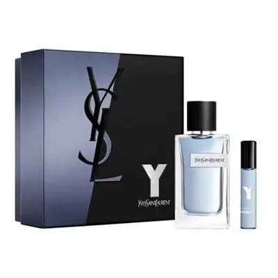 "Y" By Ysl Pcs Set: Oz Eau De Toilette Spray+ 0.33 Eau De Toilette Spray (Hard Box)