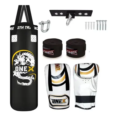 Boxing bag 3ft Punch Bag Set MMA Arts Kickboxing Bag Wall Bracket.