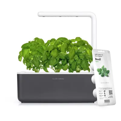 Click & Grow Indoor Herb Garden Kit with Grow Light | Smart Garden for Home Kitchen Windowsill |