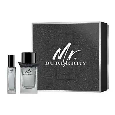 Burberry Mr Burberry Pcs Set: 3.3 Eau De Toilette Spray + Oz Eau De Toilette Spray (Hard Box)