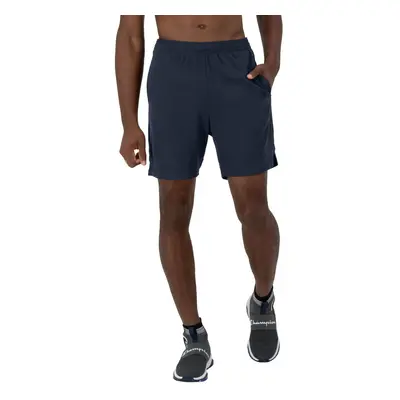 Champion Sport Moisture Wicking Athletic Men Gym Shorts (Reg. or Big & Tall) Navy Reflective C M