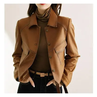 (as the picture, XXXL) Chic Short Fall Jackets For Women, Perfect For Autumn Outfits Coat