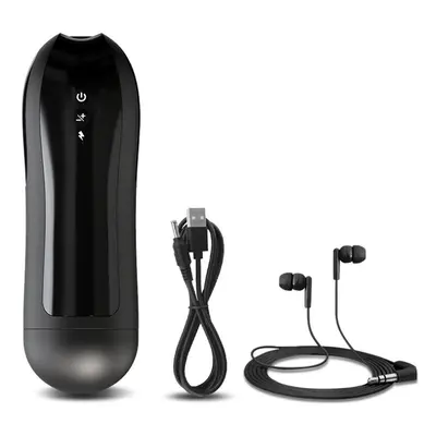 (black) Thrusting Automatic Male Masturbator Vibration Sucking Machine Vagina Electric Masturbat