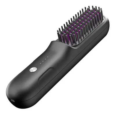 Portable Cordless Hair Straightener Easy Carrying Electric Detangling Hair Comb for Home/travel