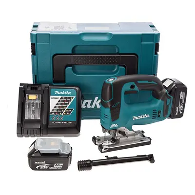 Makita DJV182RMJ V Li-ion LXT Brushless Jigsaw Complete with x 4.0 Ah Li-ion Batteries and Charg