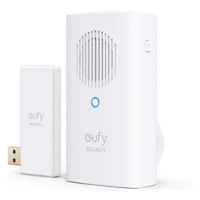 Security Video Doorbell Chime, Add-on Chime, Requires eufy Security Video Doorbell 2K, Simultane