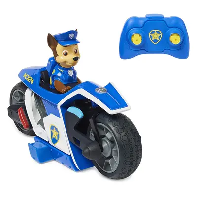 PAW Patrol Chase RC Movie Motorcycle, Remote Control Car Kids' Toys for Ages and up