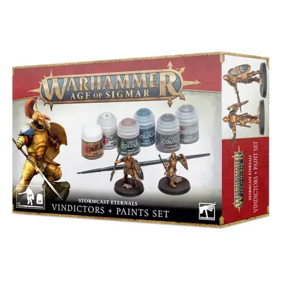 Age of Sigmar: Stormcast Eternals Vindicators + Paint Set