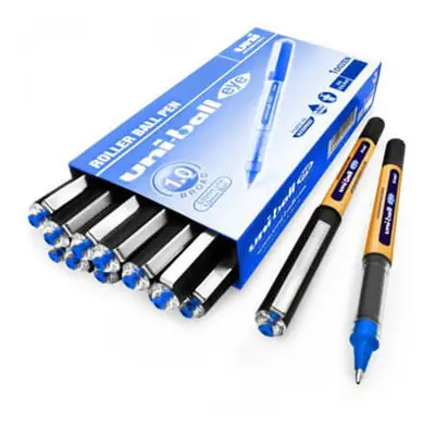 uni-ball Rollerball Pen - UB-150-10 Eye Broad - Black/Blue Pack