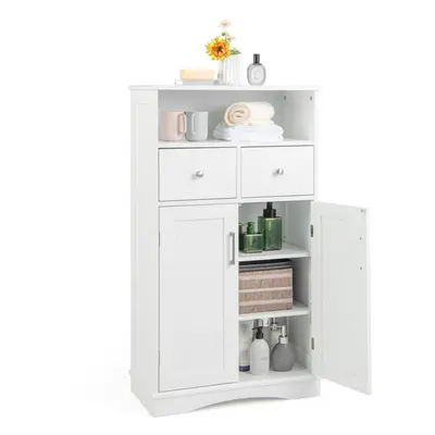 Bathroom Cabinet Organizer w/ Adjustable Shelves Living Room& Office