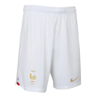 (XL) France Home Shorts (White)