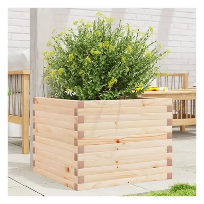 vidaXL Garden Planter Outdoor Flower Pot Patio Planter Pot Solid Wood Pine