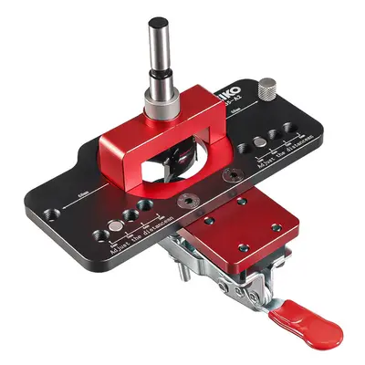 VEIKO Aluminum Alloy 35MM Hinge Boring Hole Drill Guide Hinge Jig with Clamp For Woodworking Cab